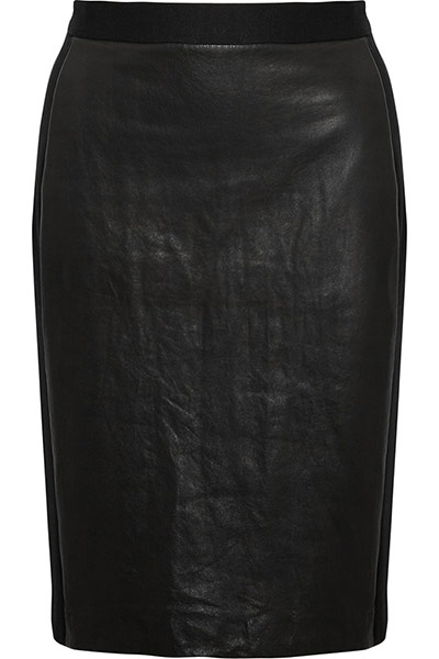 key trends leather skirts: key trends leather