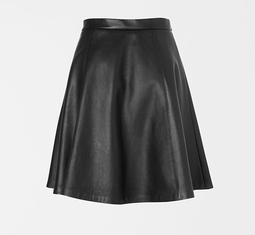 key trends leather skirts: key trends leather