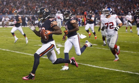Chicago Bears Tim Jennings TD vs New York Giants