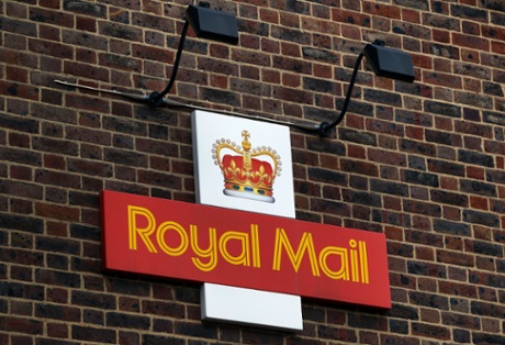 A Royal Mail Post Office is seen in London, Thursday, Oct. 10, 2013.