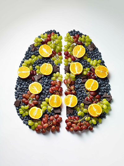 Experimental Food: fruit brain