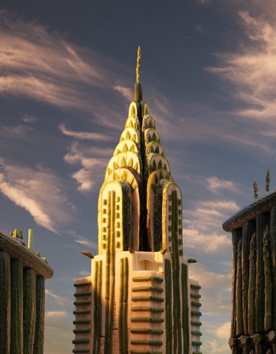 Experimental Food: chrysler building