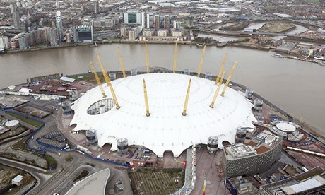 The O2 arena in London