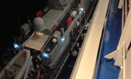 Syrian refugee rescue Italy 