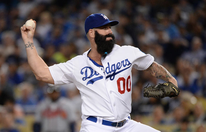 Brian Wilson of the Los Angeles Dodgers