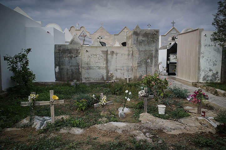 20 Photos: The unidentified tombs inside the cemetery in Lampedusa