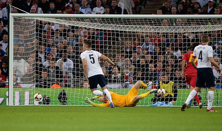 football--: England vs Montenegro