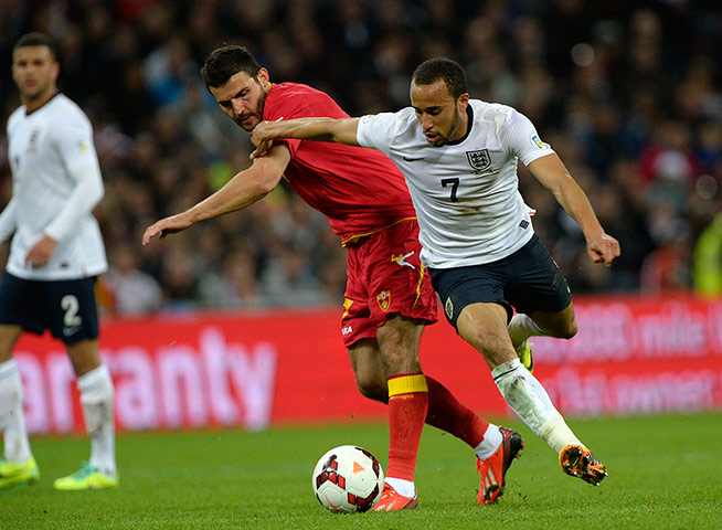 football --: England vs Montenegro