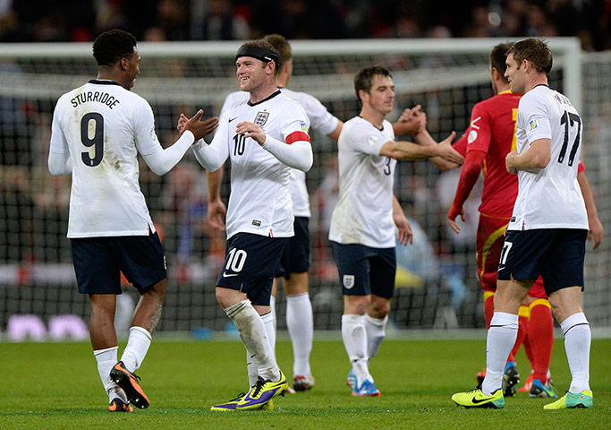 football --: England vs Montenegro