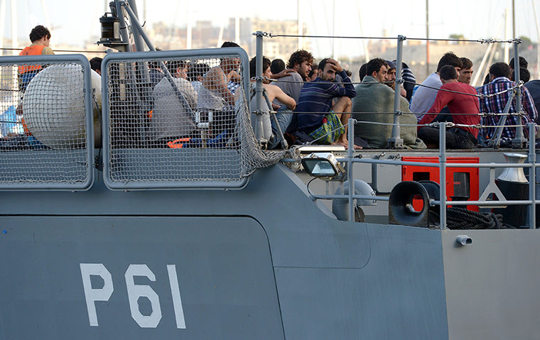 Malta: The Maltese armed forces' patrol boat P-61