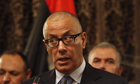Libyan prime minister Ali Zidan
