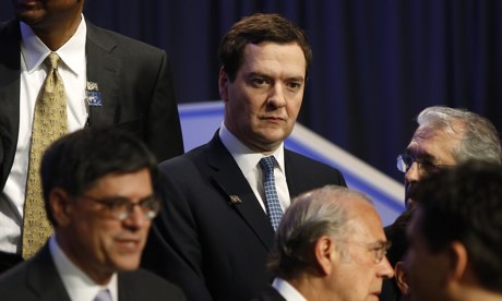 George Osborne at IMF meeting