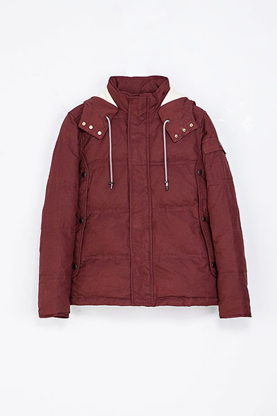 coats - weekend fashion: burgundy coat