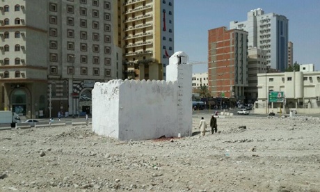 The Bir e Tuwa well, a holy site associated with the prophet Muhammad, is now facing demolition.
