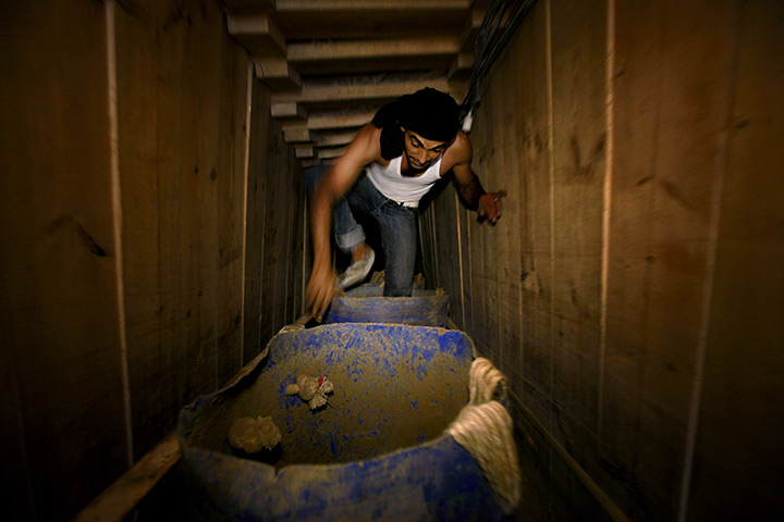 Gaza tunnels: Since early September, with most tunnels closed, only a few tunnel workers 