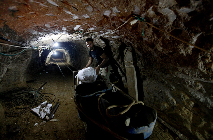 Gaza tunnels: The tunnels once employed thousands of young men in Gaza