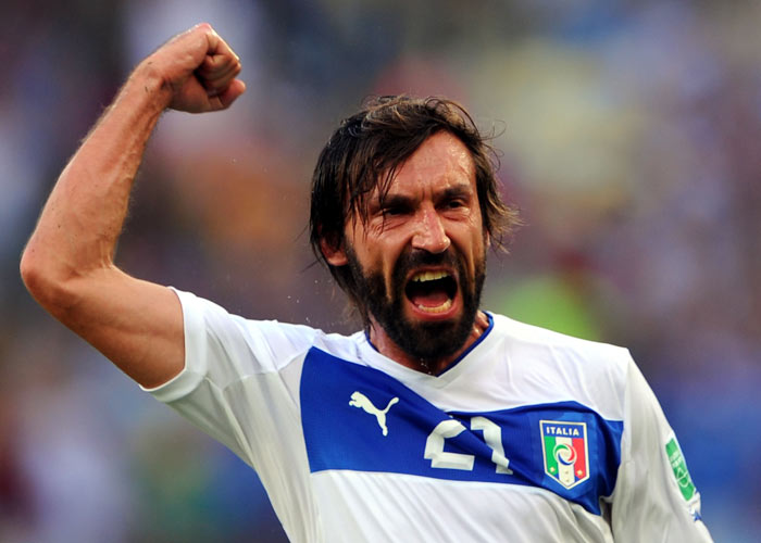 Andrea Pirlo of Italy