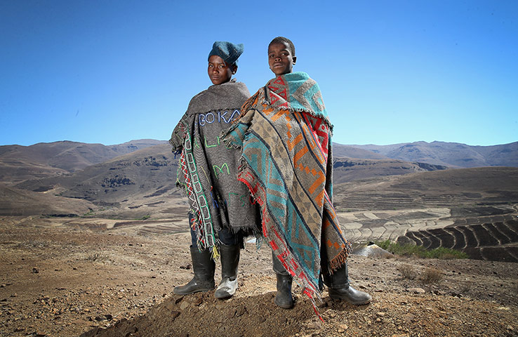 Lesotho portraits : Opening Of New Sentebale Herd Boy School