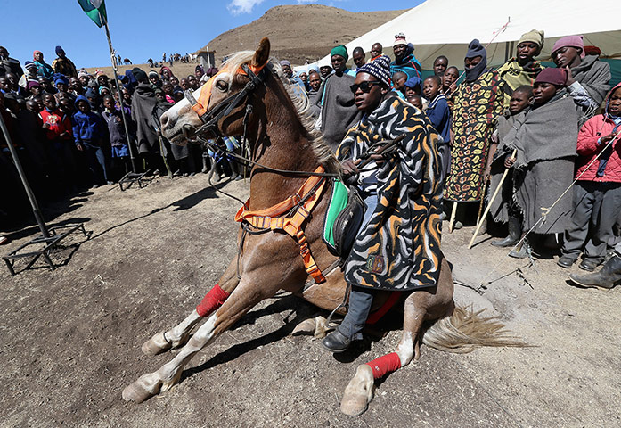 Lesotho portraits : Opening Of New Sentebale Herd Boy School