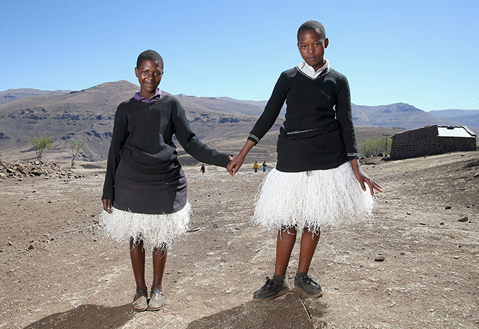 Lesotho portraits : Opening Of New Sentebale Herd Boy School