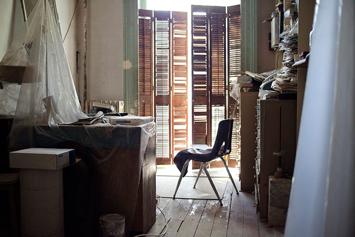 Louise Bourgeois's studio New York