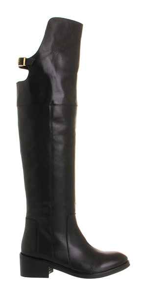 Knee boots for winter: Office boots