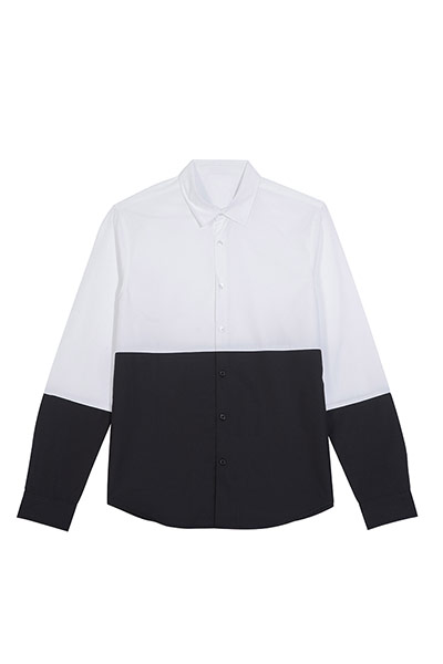 Shirts - Weekend Fashion: mens' black and white shirt