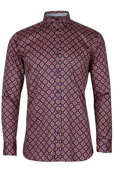 Shirts - Weekend Fashion: mens' red and pink patterned shirt