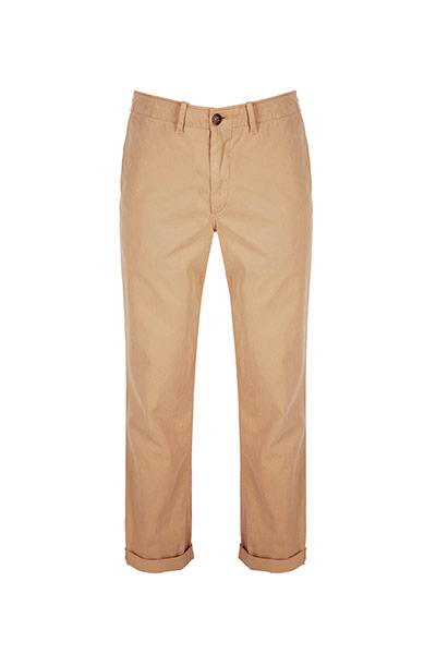 Trousers -Weekend Fashion: tan coloured chinos trousers