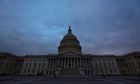 The US Capitol is pictured on the morning before a possible default in Washington DC, USA, 16 October 2013.