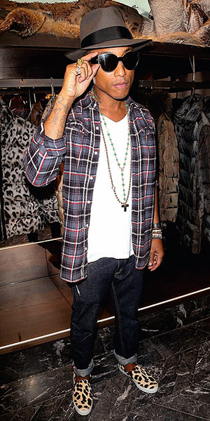 Fashion Jury - weekend: Pharrell Williams at Moncler store opening