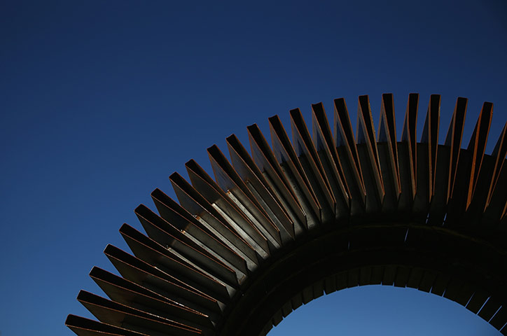 Hidden sculpture walk: 