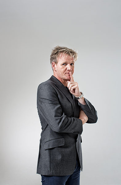 10 Chefs: Gordon Ramsay in London on 12 July 2013.
