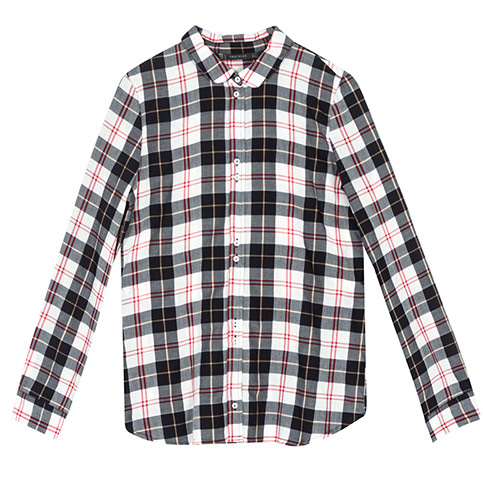 Check Shirts: Black and white check