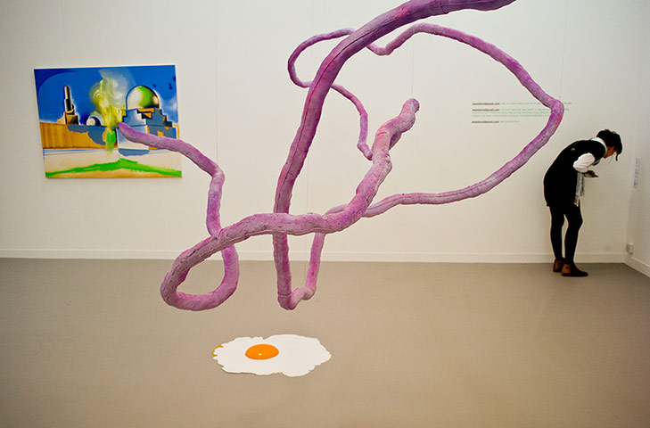 Frieze: Urs Fischer, Dunno 2012 at Sadie Coles
