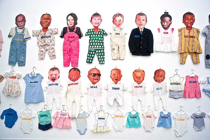 Frieze: Meschac Gaba, Le Monde en Miniature et la Mode en Miniature, 2008, at Steve
