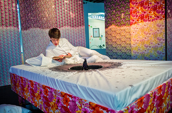 Frieze: Lili Reynaud-Dewar, Untitled, 2011, in the Project Space