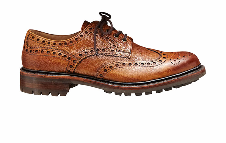 Men's Shoes: Leather Brogue