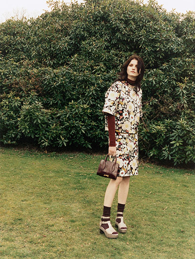 Winter floral: : Winter floral: key fashion trends of the season - in pictures