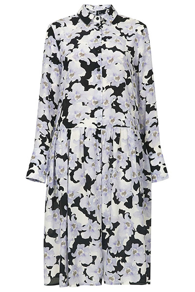 Winter floral: : Winter floral: key fashion trends of the season - in pictures