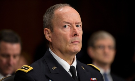 NSA director Gen Keith Alexander.