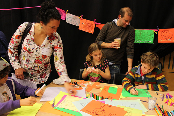 Cartoon & art family day: Cartoon snails with Caroline Holden