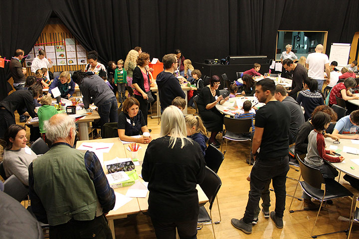 Cartoon & art family day: Cartoon and art family day 2013