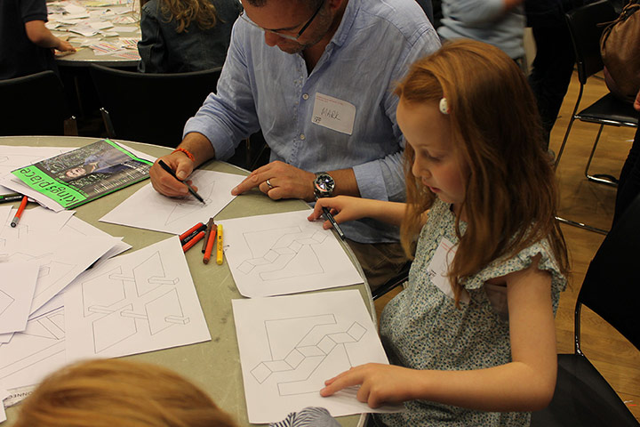 Cartoon & art family day: Cartoon and art family day 2013