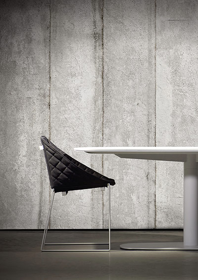 Interiors: rough & ready: Piet Boon wallpaper