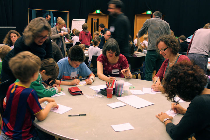 Education Centre cartoon & art family day