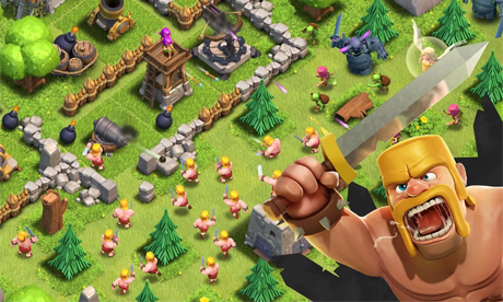 Clash of Clans made the most money on iOS this year.