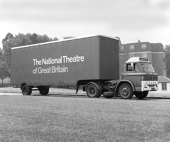 National Theatre: The first National Theatre truck