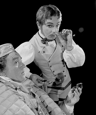 National Theatre: Derek Jacobi and Gerald James in A Most Unwarrantable Intrusion 1968