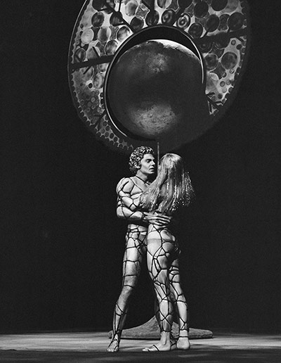 National Theatre: Derek Jacobi & Louise Purnell in Back to Methuselah in 1969